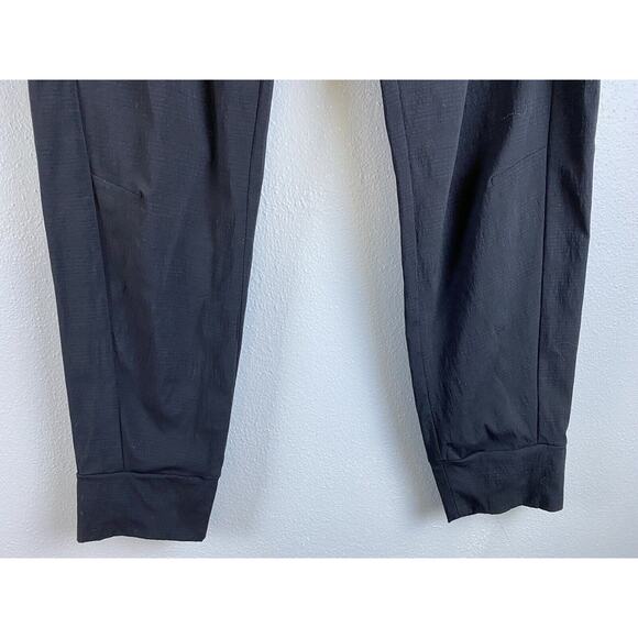 Athleta Pants Sz 2 Black Trekkie North Drawstring Activewear Running Jogger - Picture 3 of 11